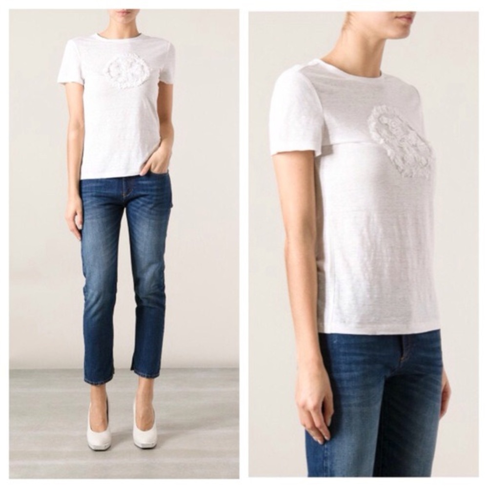 Tory Burch Linen Tee